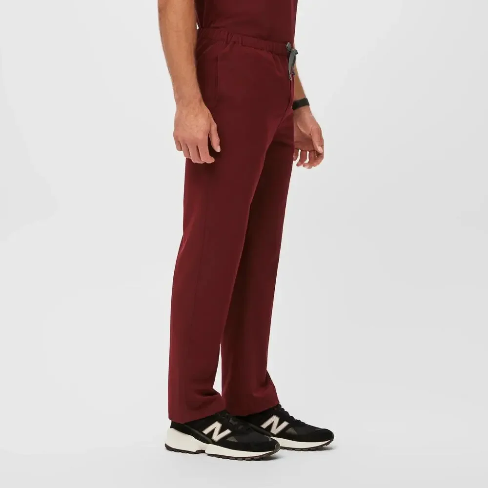 FIGS Pisco Basic Scrub Pants Burgundy Maroon Men’s XXL 2XL PO 1810 Bottoms Red